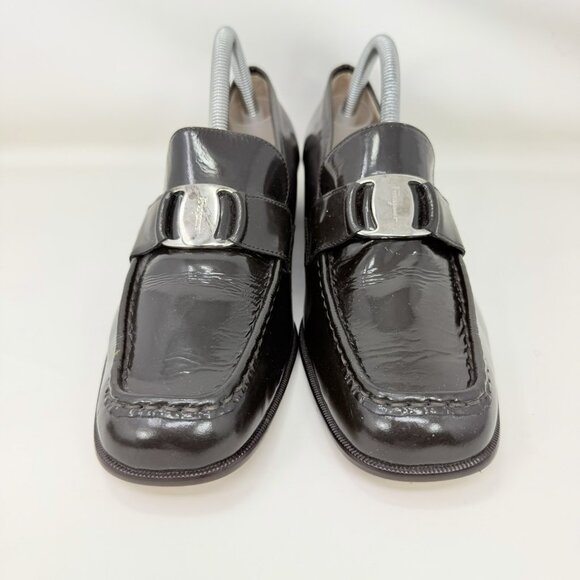 Salvatore Ferragamo Boutique Pumps Heels Green Women’s Size 10 B - Picture 3 of 7